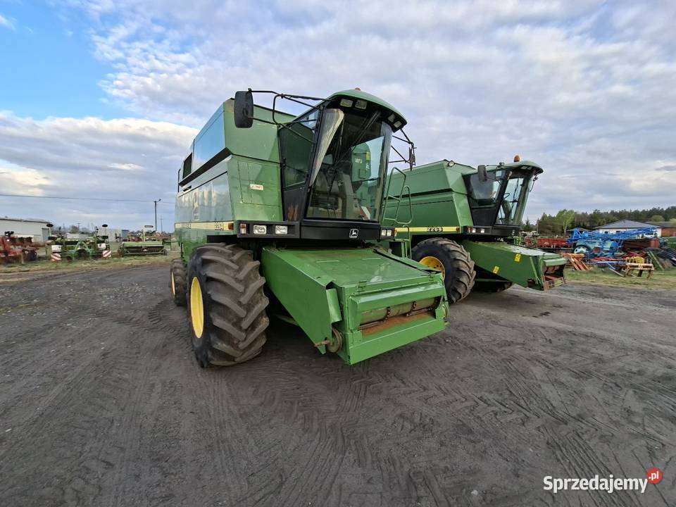 Kombajn John Deere 2264 98 r Heder 6 m z wózkiem Klimatyzacja