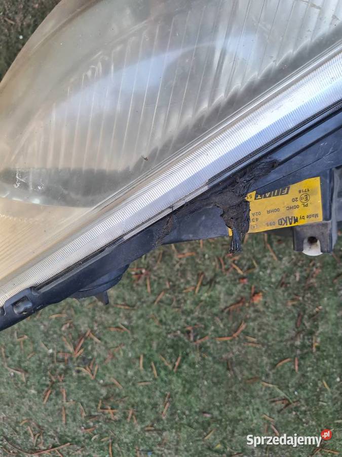 Lampa lewa Fiat doblo I lift wielkopolskie Jerzykowo sprzedam