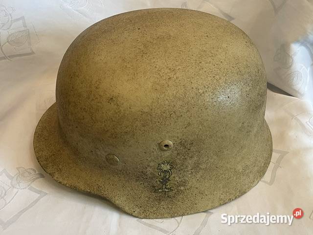 Hełm Stahlhelm M35M40 Afrikakorps DAK malowanie Kraków