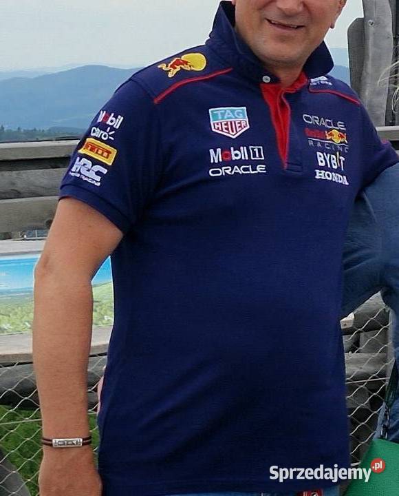 Nowa koszulka polo męska damska Red Bull loga Wrocław sprzedam