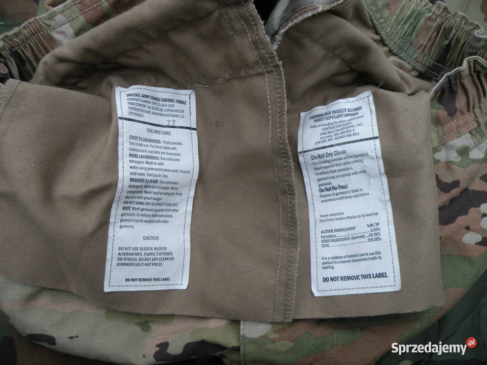 Spodnie ACU multicam ocp womans 28R joggery dolnośląskie Wrocław