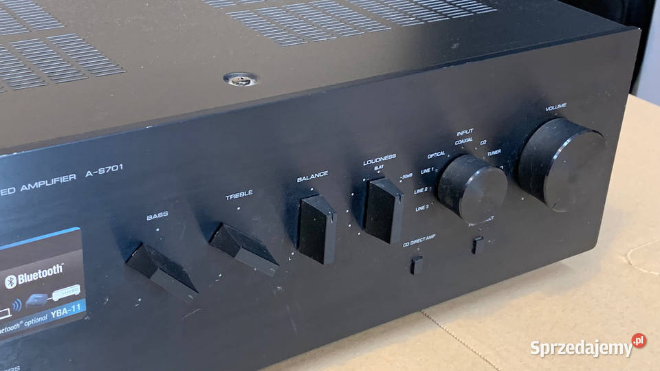 YAMAHA AS701 zintegrowany wzmacniacz STEREO mazowieckie Warszawa sprzedam