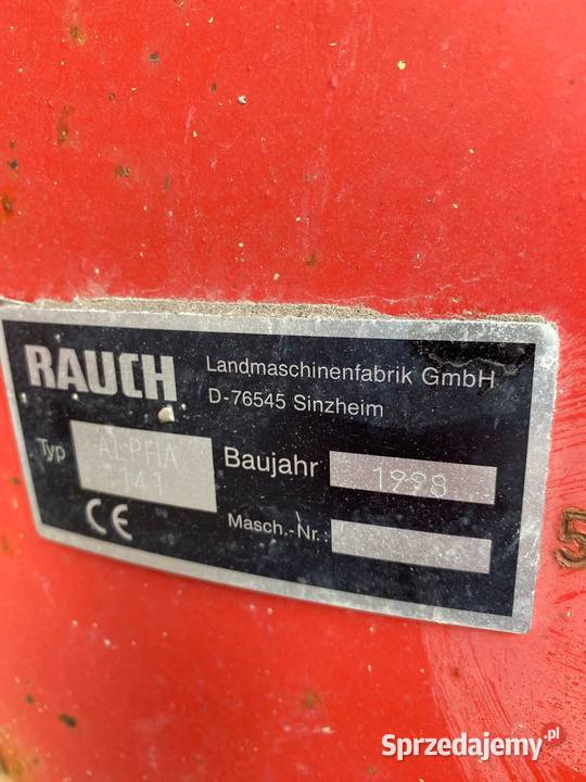 Rozsiewacz nawozu Rauch ALPHA 1141