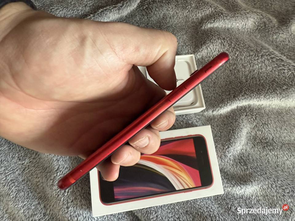 iPhone SE 2020 128 GB czerwony 100 sprawny Telefony i Akcesoria Warszawa
