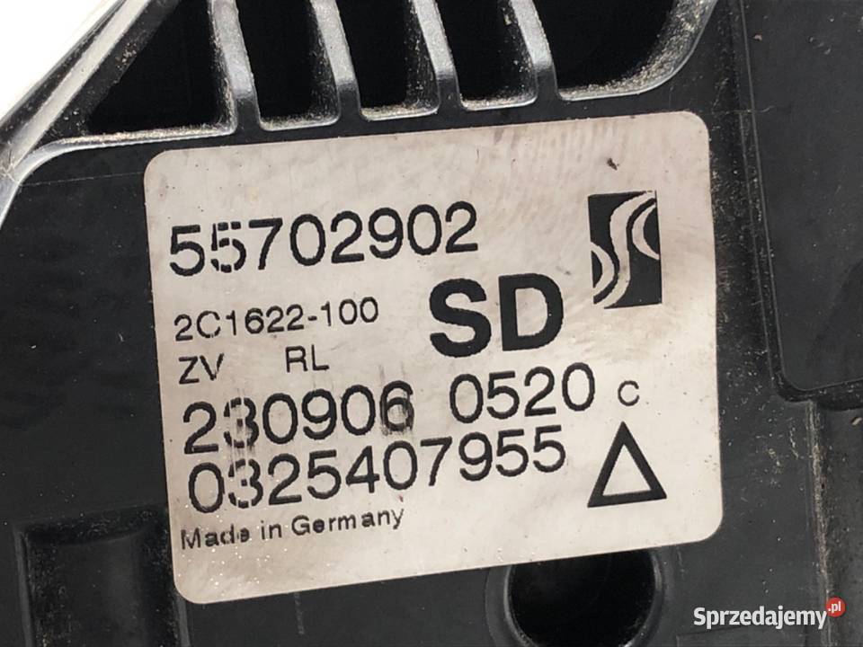 ZAMEK DRZWI LEWY TYŁ OPEL CORSA D Hatchback