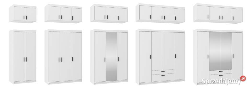Trzydrzwiowa szafa 133 z lustrem szybka wysyłka Łódź sprzedam