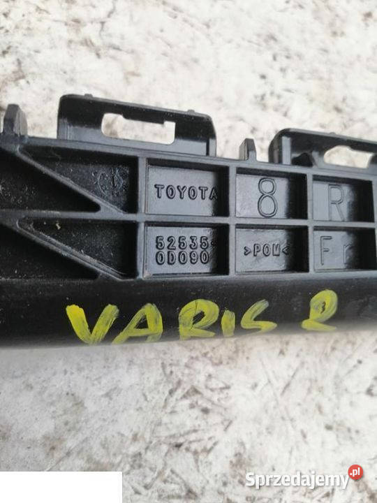 Toyota Yaris III ślizg zderzaka prawy przód Kozubszczyzna
