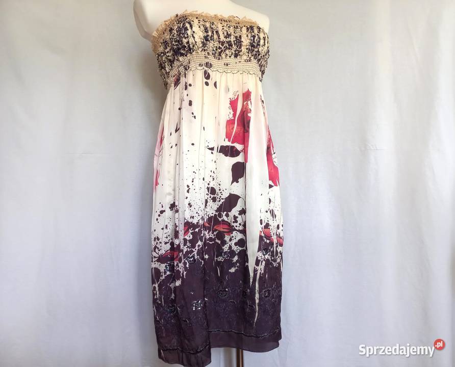 Sukienka letnia Spódnica 2w1 r 4042 NOWA kolorowy sprzedam