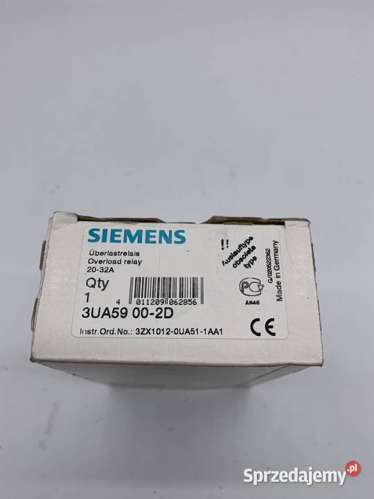Siemens 3UA52 002D Rozłacznik termiczny Warszawa sprzedam
