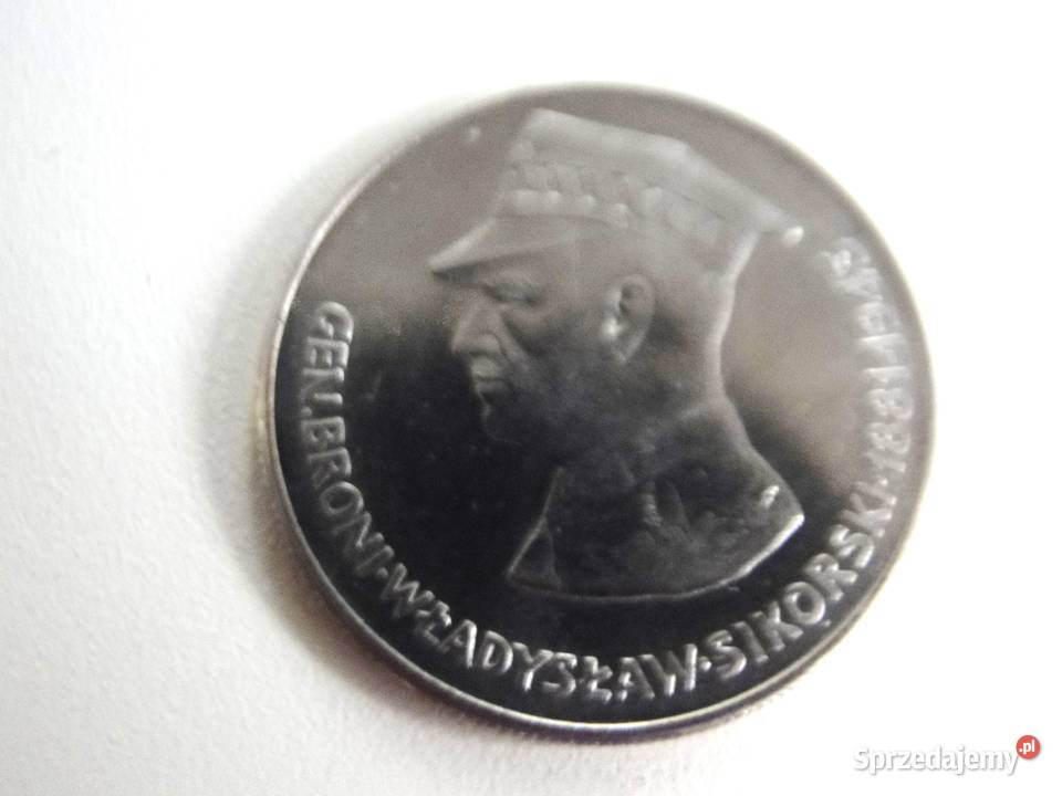 Moneta kolekcjonerska Wł. Sikorski 50 zł. z 1981