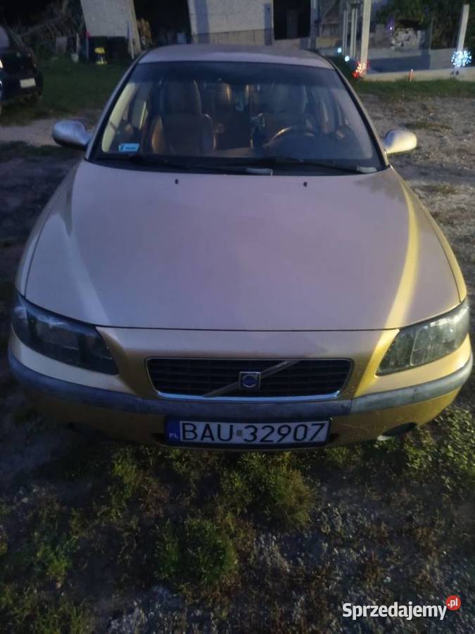 Volvo S60 20T 2002r Hak Zimówki Sedan / Limuzyna Augustów