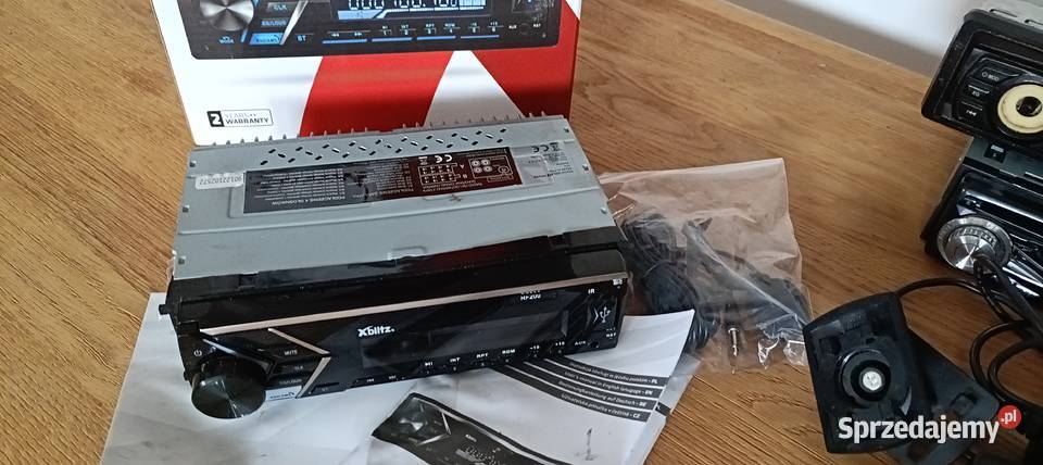 Zestaw retro radioodbiorników JVC Manta Xblitz i Radioodtwarzacze Warszawa