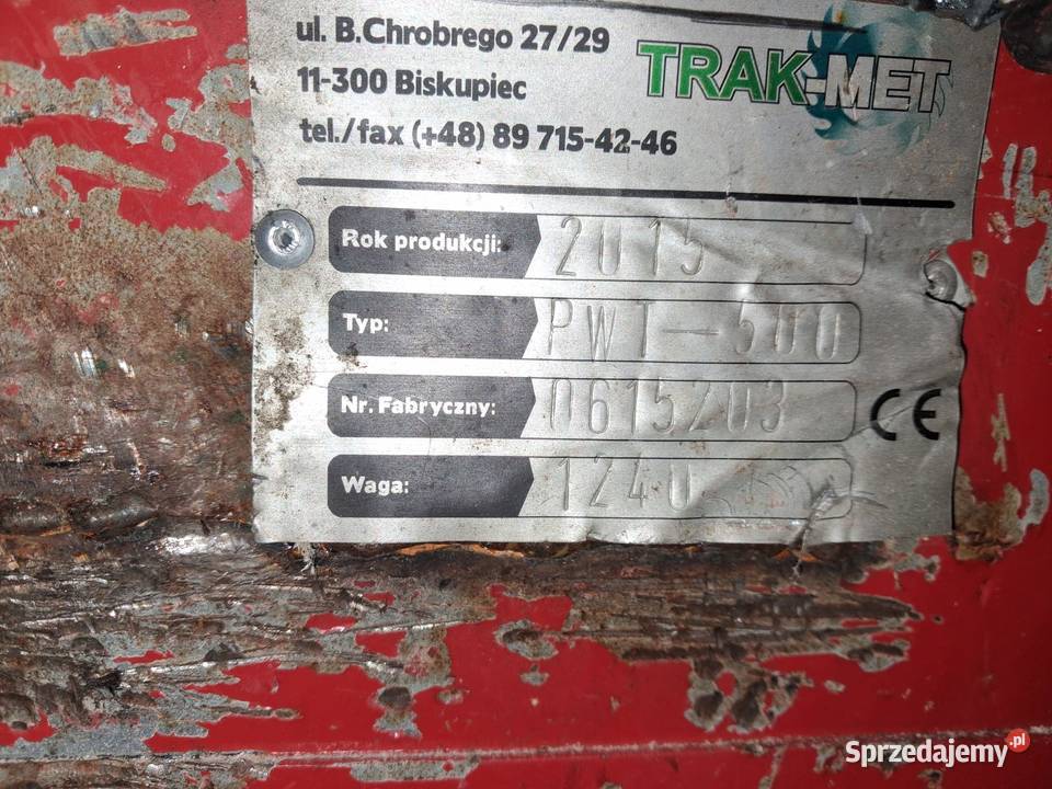 Wielopiła TrackMet PWT500 Krasnobród