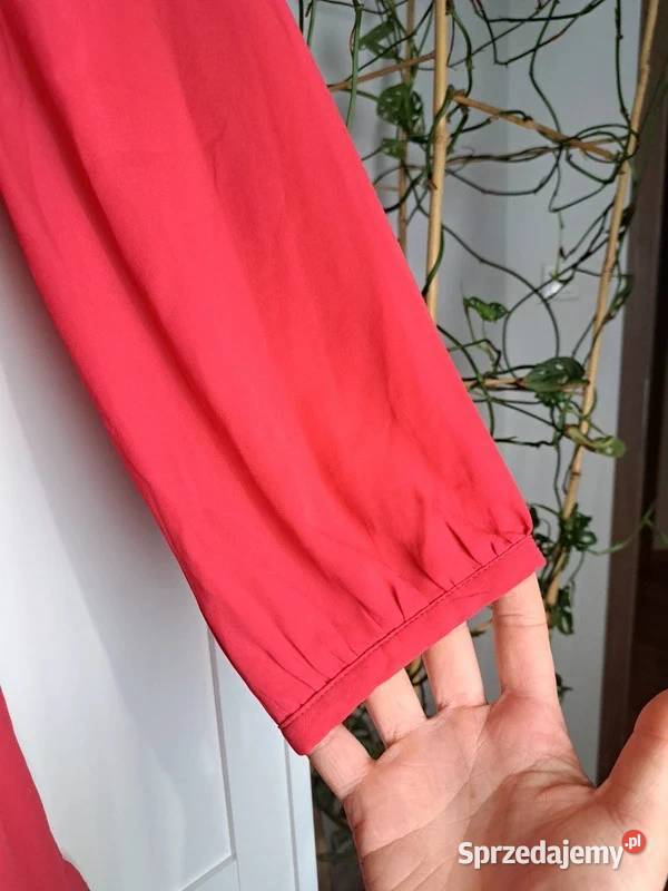 Romantyczna sukienka Top Secret w intensywnym pomorskie Trąbki Wielkie sprzedam