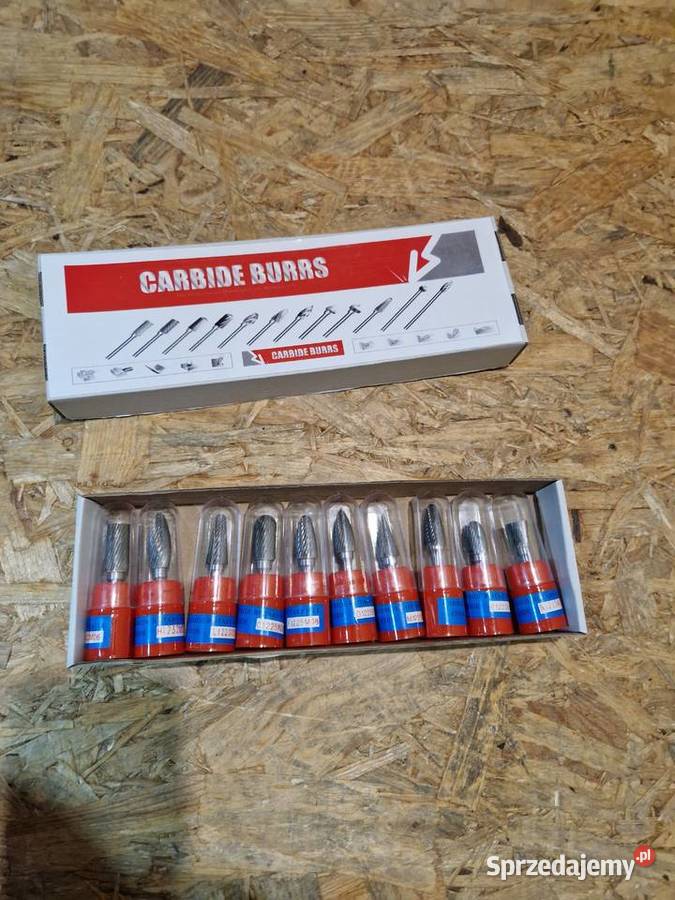 FREZY TRZPIENIOWE DO METALU 12 Larbide Burrs Dom i Ogród Głogowa