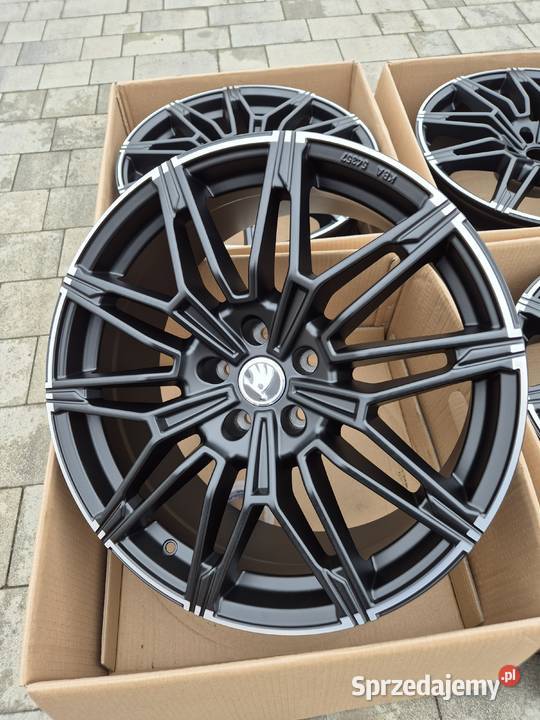 Felgi 19 5x112 MAM B3 czarne Audi BMW VW koda Keskin