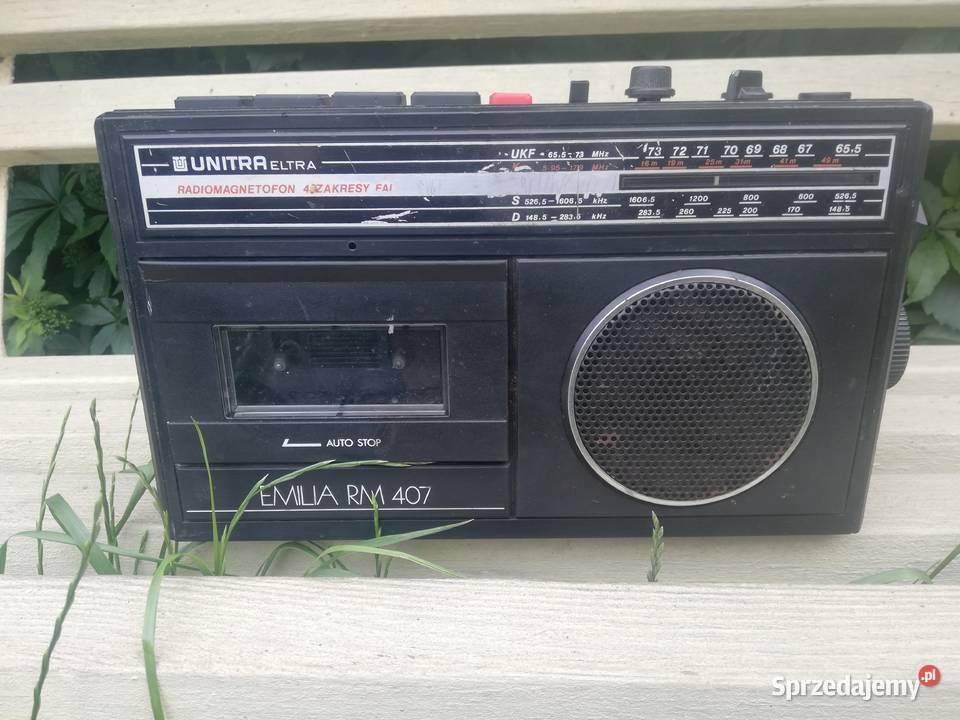 Radiomagnetofon Unitra Emilia Rm 407 Koluszki sprzedam