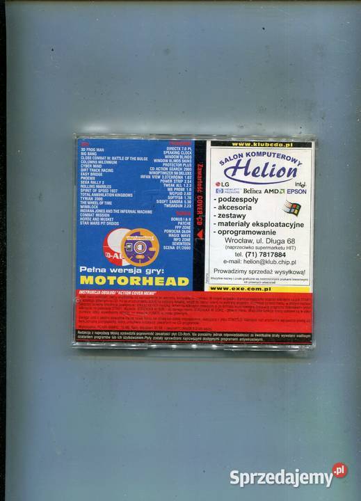 CD Action Motorhead Wydanie 44 Gra CD akcja Komputerowe PC Szczecin