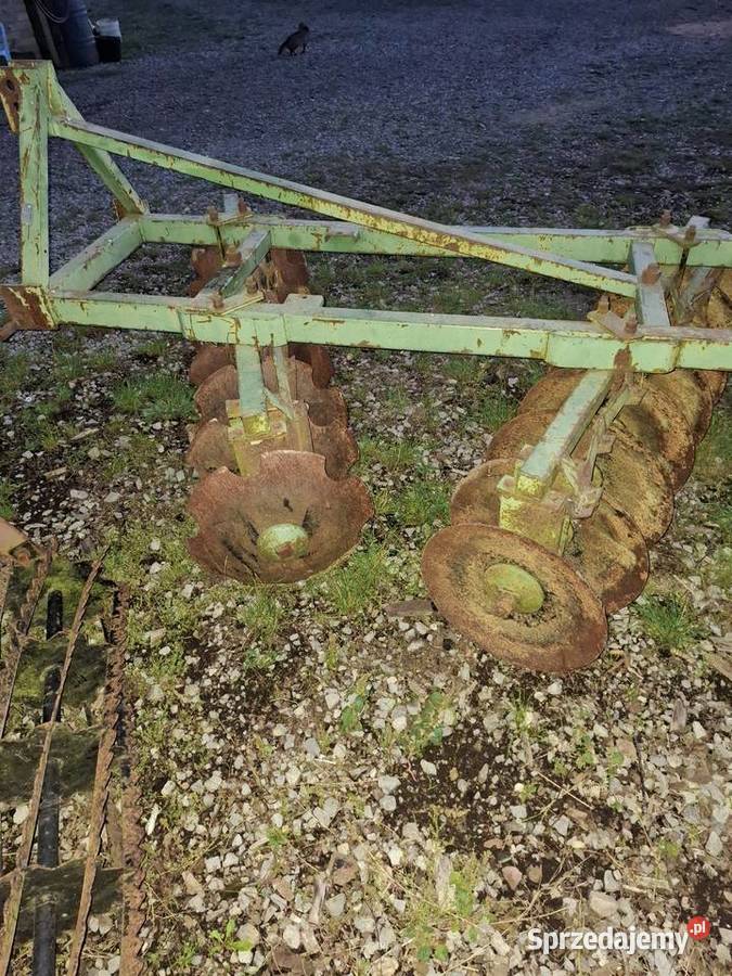 Brona talerzowa 2x8 świętokrzyskie sprzedam