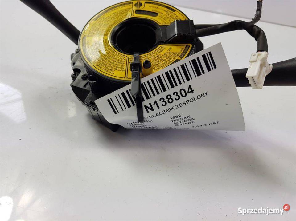 PRZEŁĄCZNIK ZESPOLONY NISSAN ALMERA osobowe sprzedam