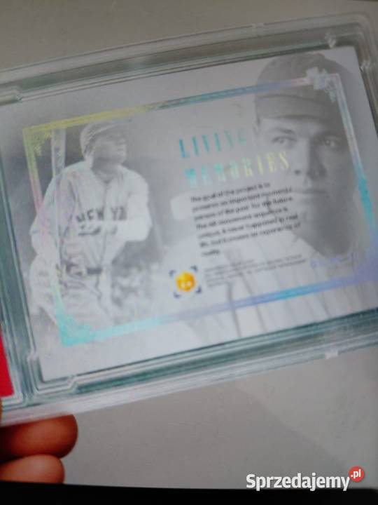 Babe Ruth card śląskie Gliwice