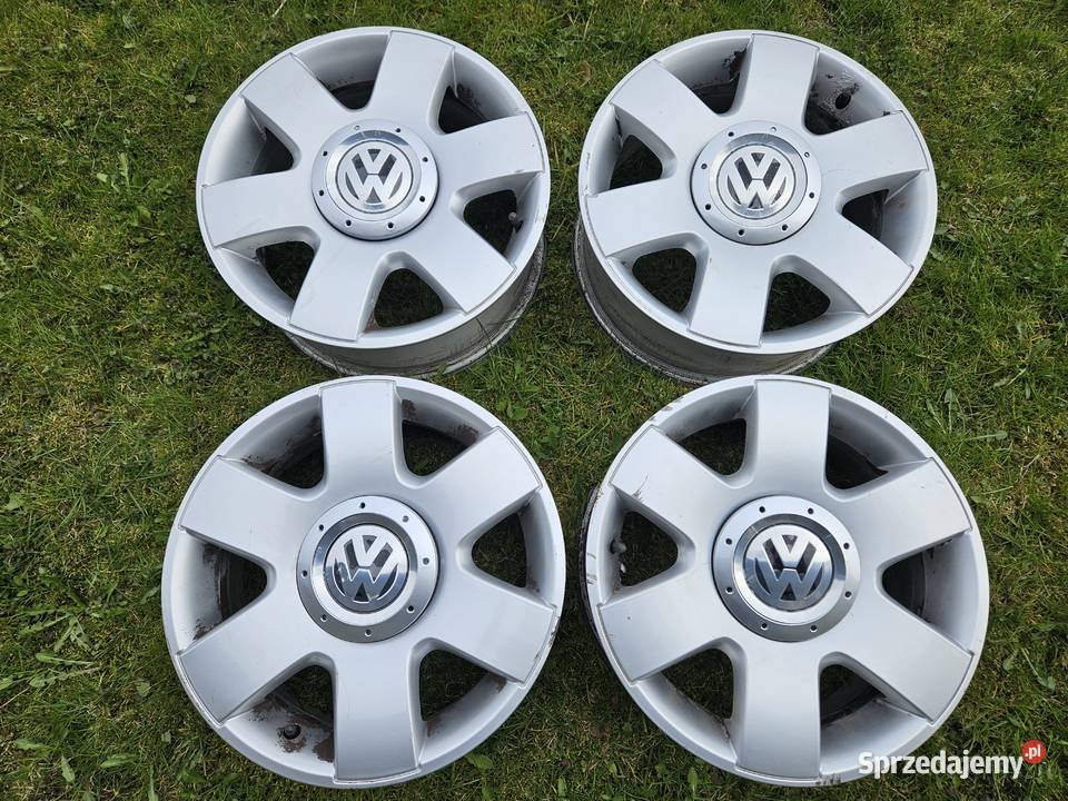 Alu Felgi VW 15 6J 5x112 ET47 Opony i felgi