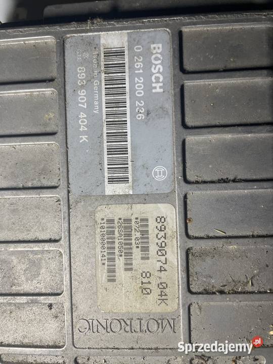 Komputer silnika Audi 80 B3 20 0 261 200 236 893 podkarpackie