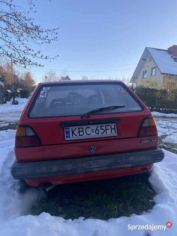 Vw golf 2 13 1991 r Bochnia