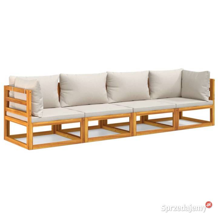 vidaXL 4cz ogrodowy zestaw wypoczynkowy mazowieckie