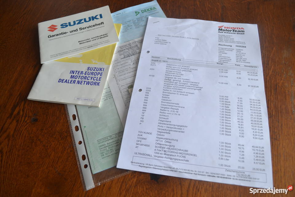 Suzuki gn 125 Sprowadzone z Niemiec nieuszkodzony Suzuki Brodnica sprzedam