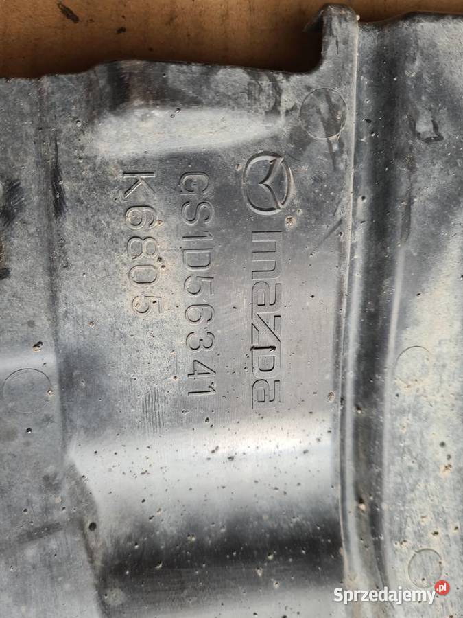 Mazda 6 GH plastiki osłony nadkola silnika osobowe dolnośląskie Legnica
