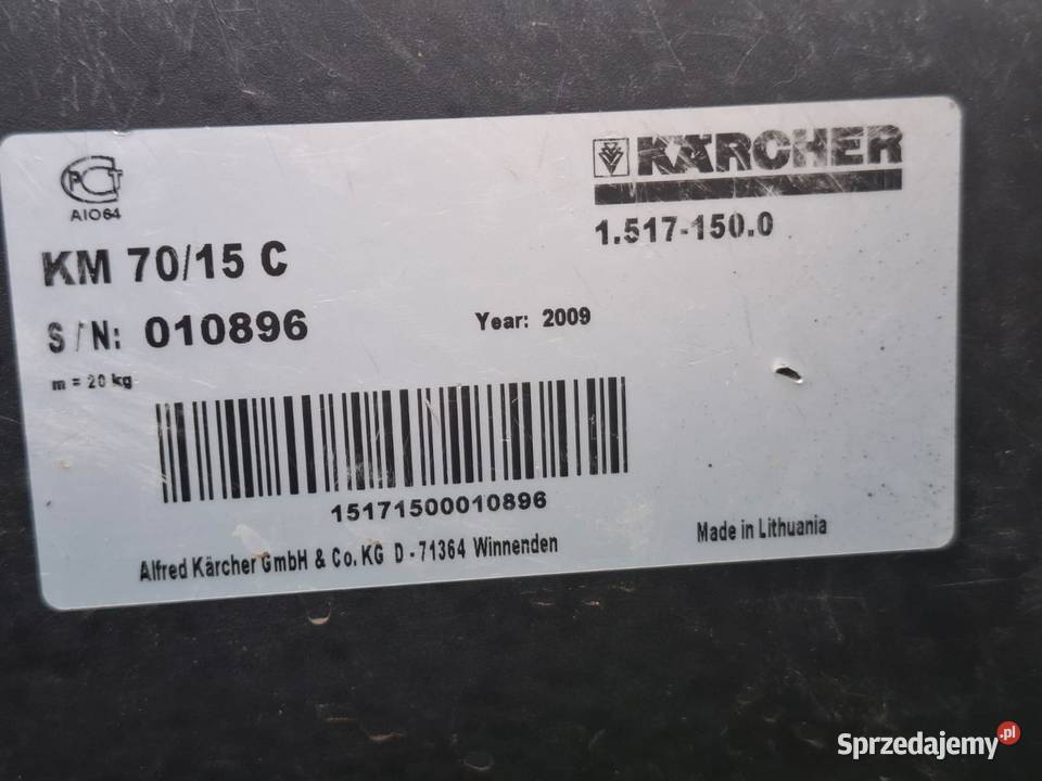 Zamiatarka Karcher 7015C Gwarancja Serwis Radom