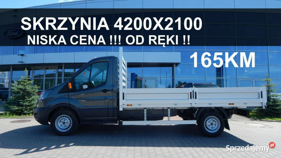 Ford Transit L4 Skrzynia 4200x2100 Hak Dost ręki