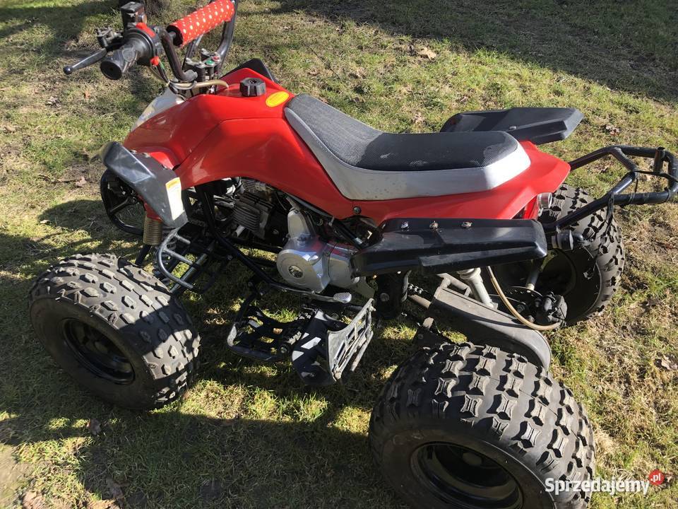 Quad 110125 ccm dzieci blokada pilot alarm Zajezierze