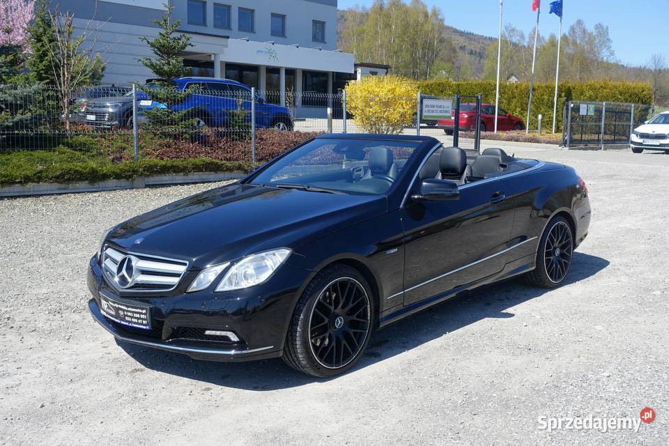 MERCEDES E350CGI 292 KABRIO AVANTGARDE FULL komputer pokładowy Buczkowice