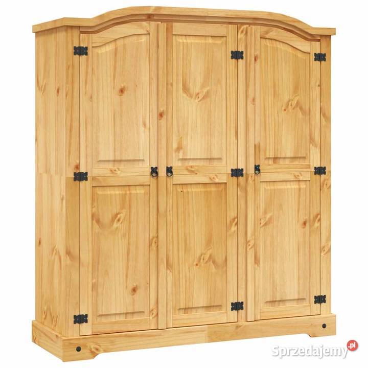 vidaXL Szafa sosnowa w meksykańskim stylu