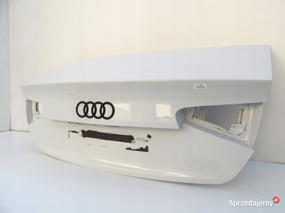 KLAPA TYŁ TYLNA BAGAŻNIKA LS9R AUDI A4 B8 S4 osobowe