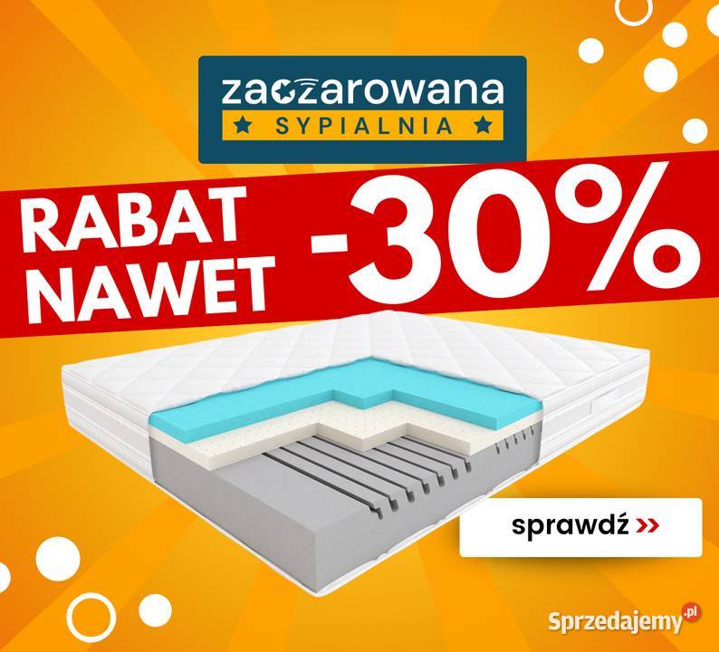 Materac BOOGIE HILDING piankowy dostępny w wielu małopolskie Kraków sprzedam