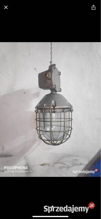 Lampa wisząca firmy Połam Wilkasy typ OWP250 śląskie