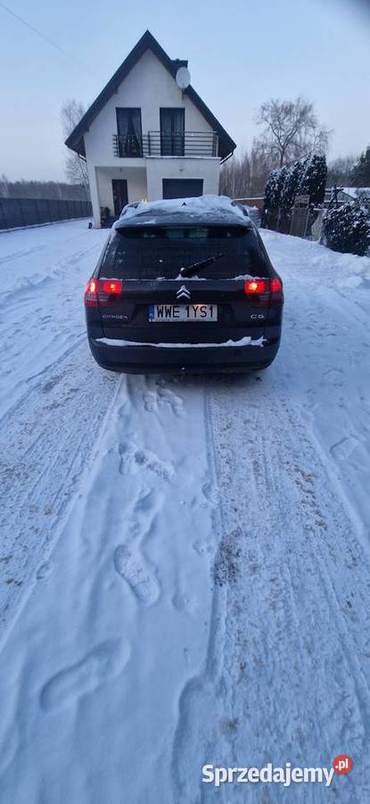 Citroen C5 20 Hdi 136 koni 2008 diesel mazowieckie Łochów