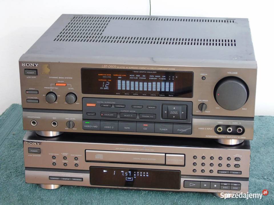 Wzmacniacz Sony TAD609 korektor graficzny sprzedam