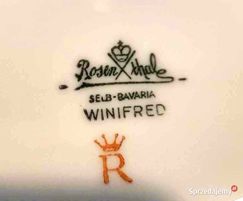 Duży półmisek sygnowany renomowanej firmy śląskie Katowice