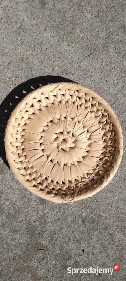 Miska z ratanu 15 PRL Koło