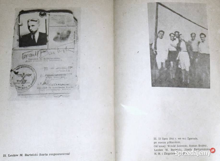 Genealogia ocalonych Lesław M Bartelski sprzedam