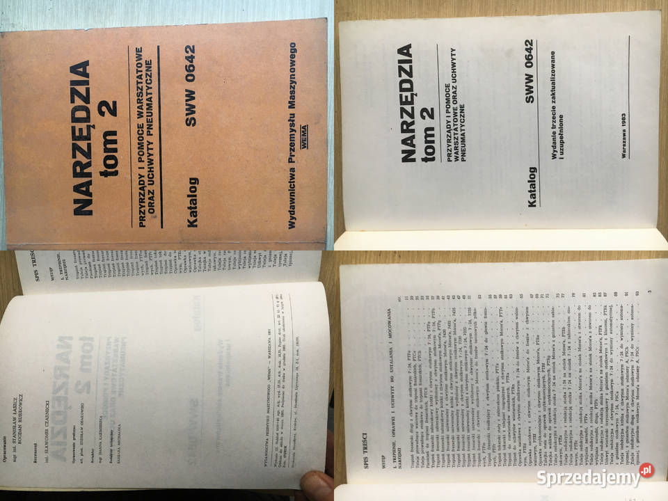 Narzędzia tom 2 Przyrządy i Pomoce Warsztatowe wielkopolskie