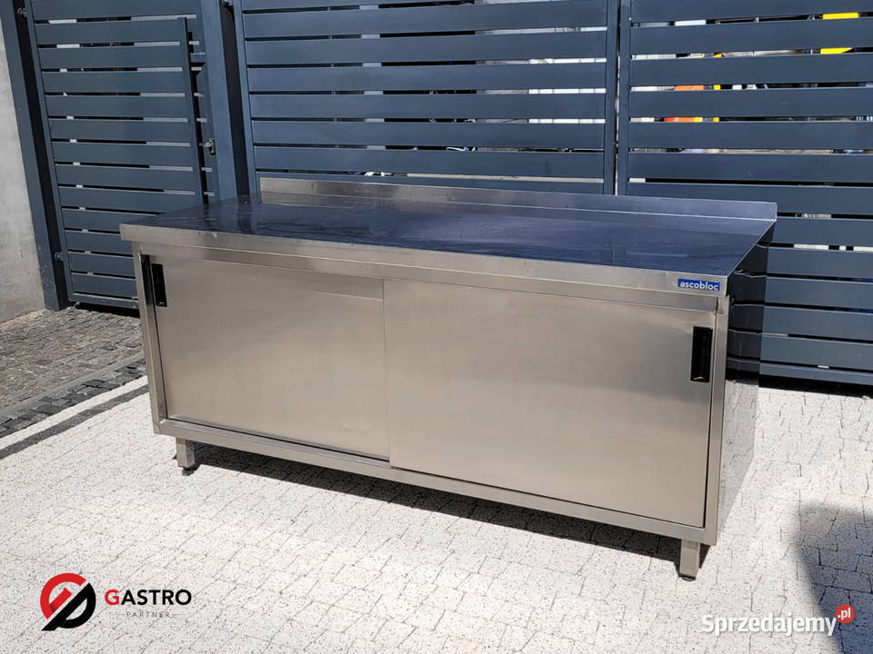 Stół gastronomiczny z szafką 180x70x85 sprzedam
