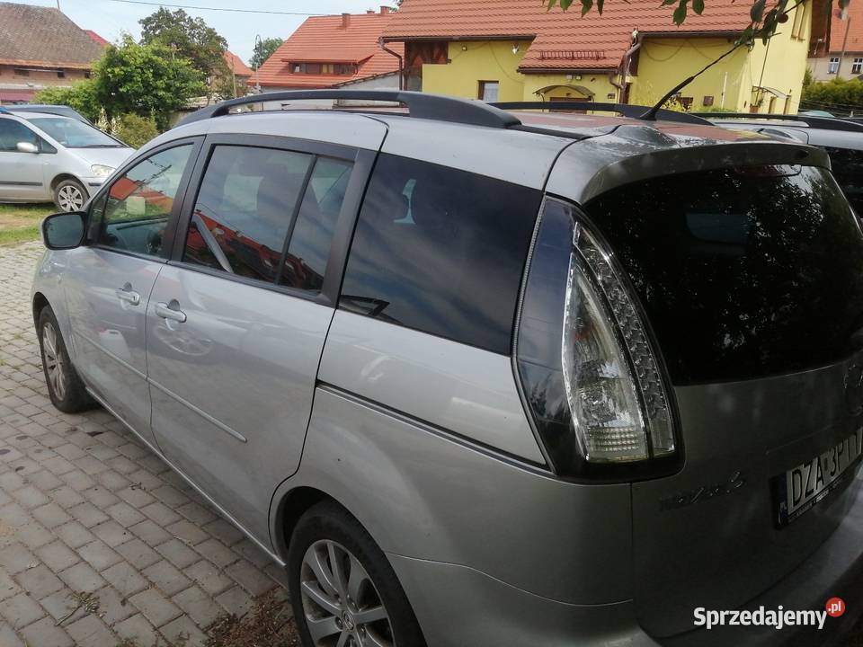 Mazda 5 20 2008 dizel klima 7 osobowe nieuszkodzony dolnośląskie Złoty Stok