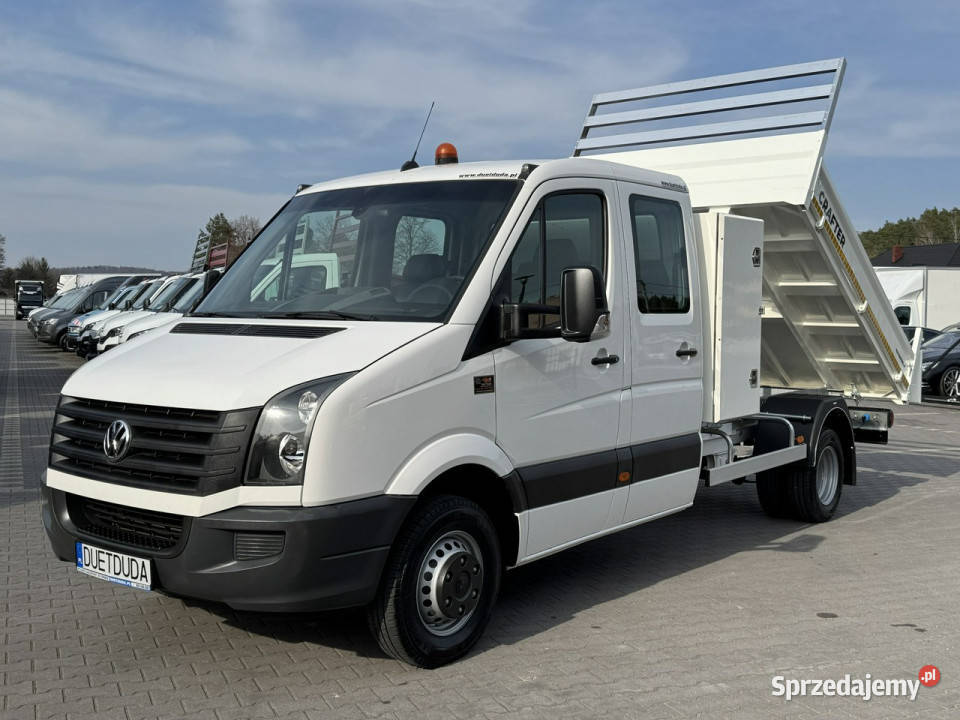 Volkswagen Crafter 6 Osób Brygadówka DOKA immobilizer Volkswagen Widełki