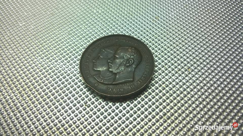 MEDAL BELGIA ŚLUB ksSTEFANII i aks RUDOLFA Warszawa sprzedam