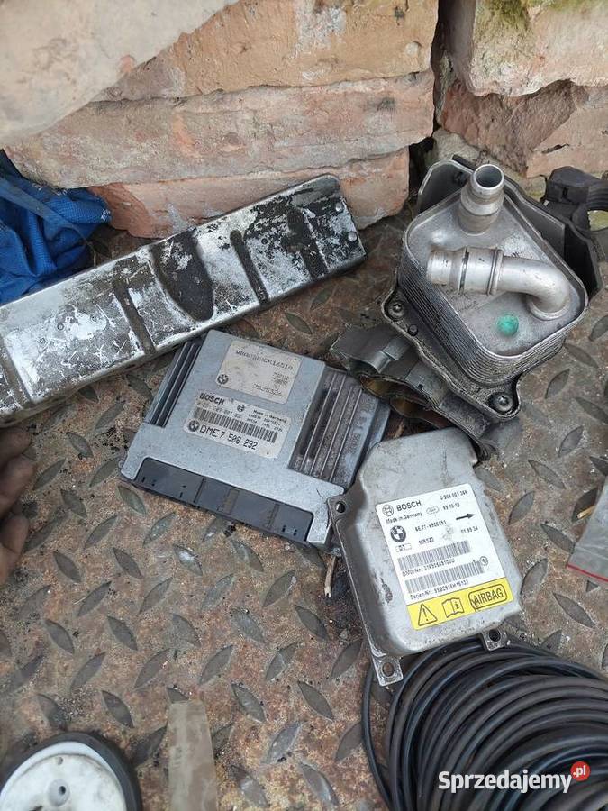 Bmw e46 komputer moduł wymiennik blacha wydech
